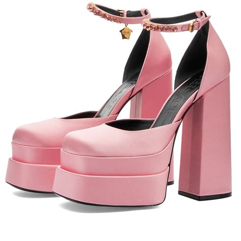 versace monk strap shoes|Versace pink shoes.